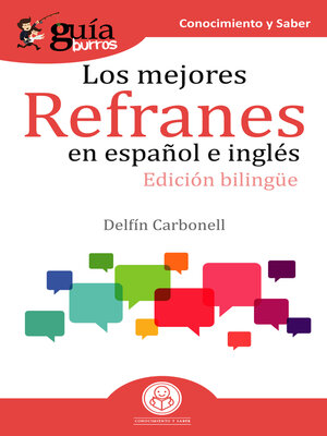 cover image of GuíaBurros Los mejores refranes en español e inglés